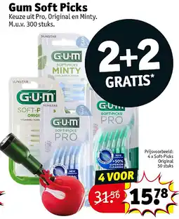 Kruidvat Gum Soft Picks aanbieding