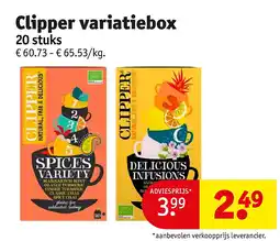 Kruidvat Clipper variatiebox aanbieding
