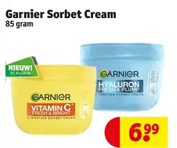 Kruidvat Garnier Sorbet Cream aanbieding