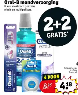 Kruidvat Oral-B mondverzorging aanbieding