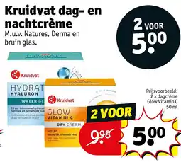 Kruidvat Kruidvat dag- en nachtcrème aanbieding