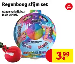 Kruidvat Regenboog slijm set aanbieding
