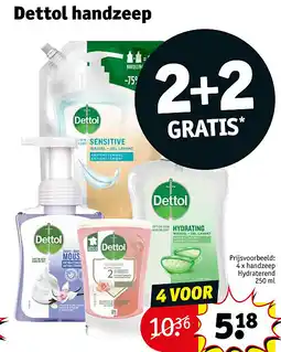 Kruidvat Dettol handzeep aanbieding