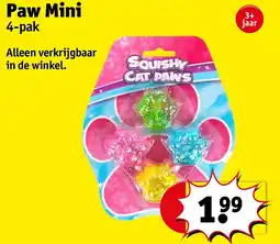 Kruidvat Paw Mini aanbieding