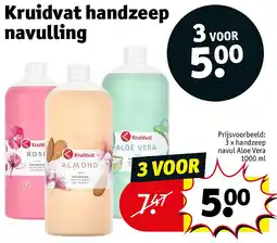 Kruidvat Kruidvat handzeep navulling aanbieding
