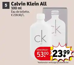 Kruidvat Calvin Klein All aanbieding