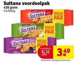 Kruidvat Sultana voordeelpak aanbieding