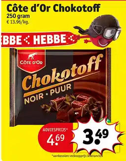 Kruidvat Côte d’Or Chokotoff aanbieding