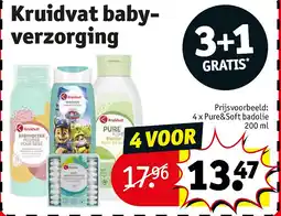 Kruidvat Kruidvat babyverzorging aanbieding