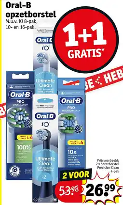 Kruidvat Oral-B opzetborstel aanbieding