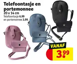 Kruidvat Telefoontasje en portemonnee aanbieding