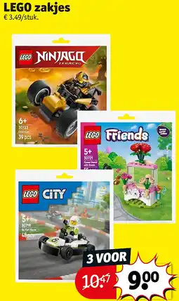 Kruidvat LEGO zakjes aanbieding
