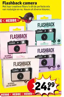 Kruidvat Flashback camera aanbieding