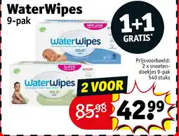 Kruidvat WaterWipes aanbieding