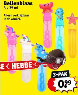 Kruidvat Bellenblaas aanbieding