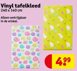 Kruidvat Vinyl tafelkleed aanbieding
