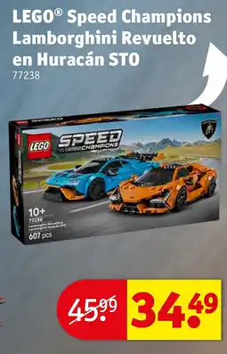 Kruidvat LEGO Speed Champions Lamborghini Revuelto en Huracán STO aanbieding