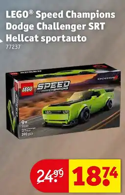 Kruidvat LEGO Speed Champions Dodge Challenger SRT Hellcat sportauto aanbieding