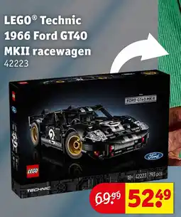 Kruidvat LEGO Technic 1966 Ford GT40 MKII racewagen aanbieding