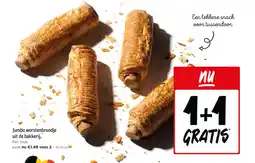 Jumbo Jumbo worstenbroodje uit de bakkerij aanbieding