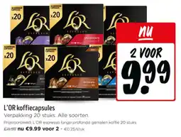 Jumbo L'OR koffiecapsules aanbieding