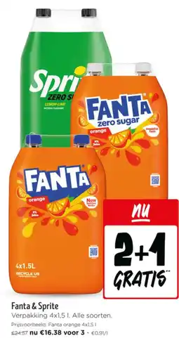 Jumbo FANTA & Sprite aanbieding