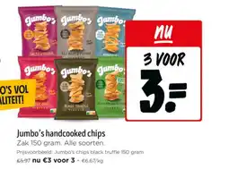 Jumbo Jumbo's handcooked chips aanbieding