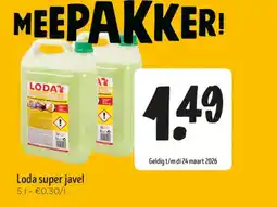 Jumbo Loda super javel aanbieding