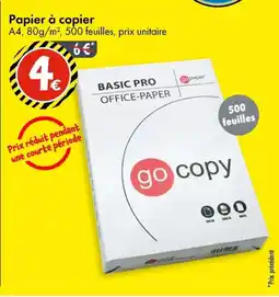TEDi Papier à copier aanbieding