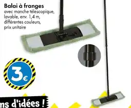 TEDi Balai à franges aanbieding