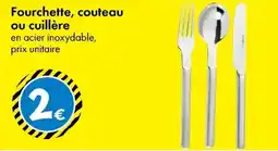 TEDi Fourchette couteau ou cuillère aanbieding