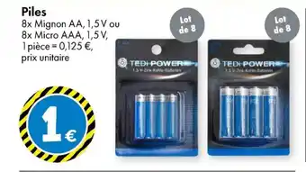TEDi Piles aanbieding