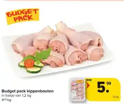 Carrefour Market Budget pack kippenbouten aanbieding