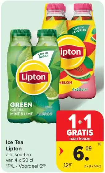 Carrefour Market Ice tea lipton aanbieding