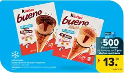 Carrefour Market Kinder bueno en kinder chocolate aanbieding