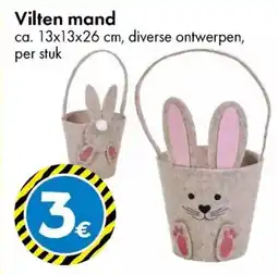 TEDi Vilten mand aanbieding