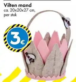 TEDi Vilten mand aanbieding