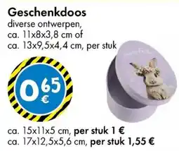 TEDi Geschenkdoos aanbieding