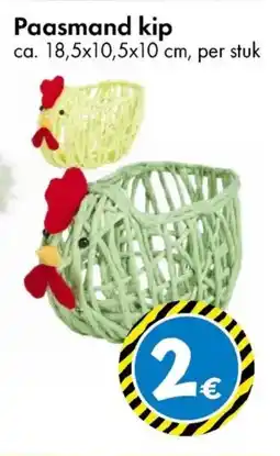 TEDi Paasmand kip aanbieding