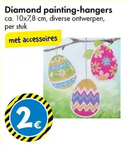 TEDi Diamond painting hangers aanbieding