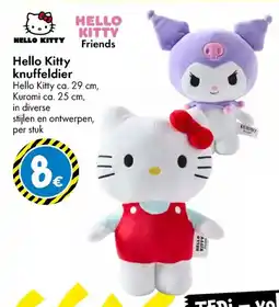 TEDi Hello Kitty knuffeldier aanbieding