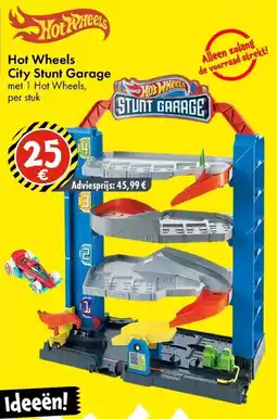 TEDi Hot wheels city stunt garage aanbieding