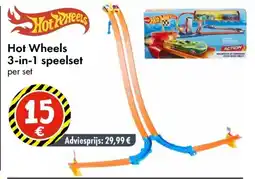 TEDi Hot Wheels 3-in-1 speelset aanbieding
