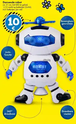 TEDi Dansende robot aanbieding