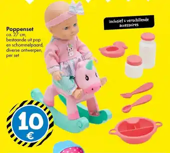 TEDi Poppenset aanbieding