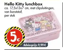 TEDi Hello Kitty lunchbox aanbieding