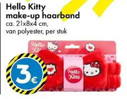 TEDi Hello Kitty make-up haarband aanbieding