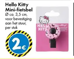 TEDi Hello Kitty Mini-fietsbel aanbieding