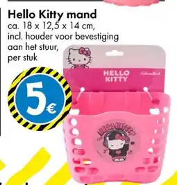 TEDi Hello Kitty mand aanbieding