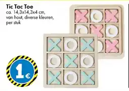 TEDi Tic Tac Toe aanbieding